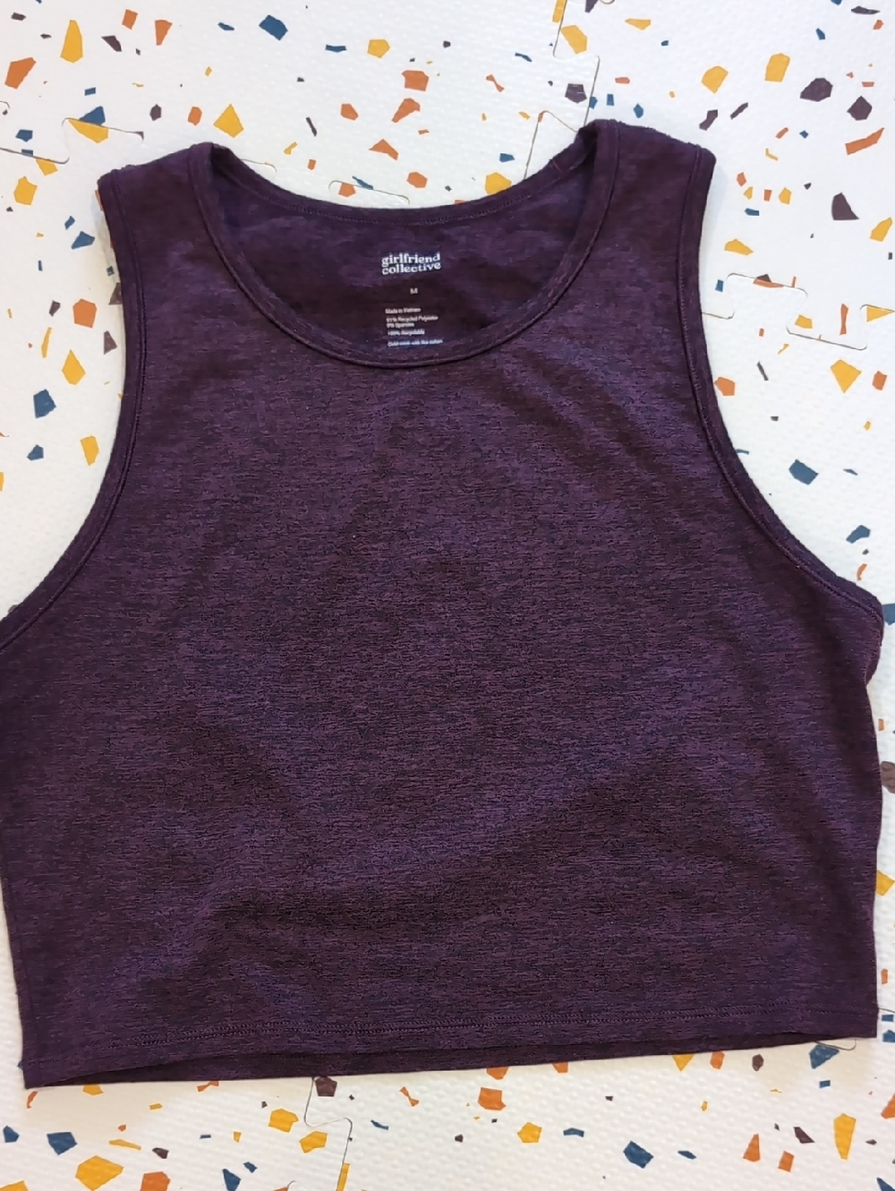 Girlfriend Collective Crop Top Medium
